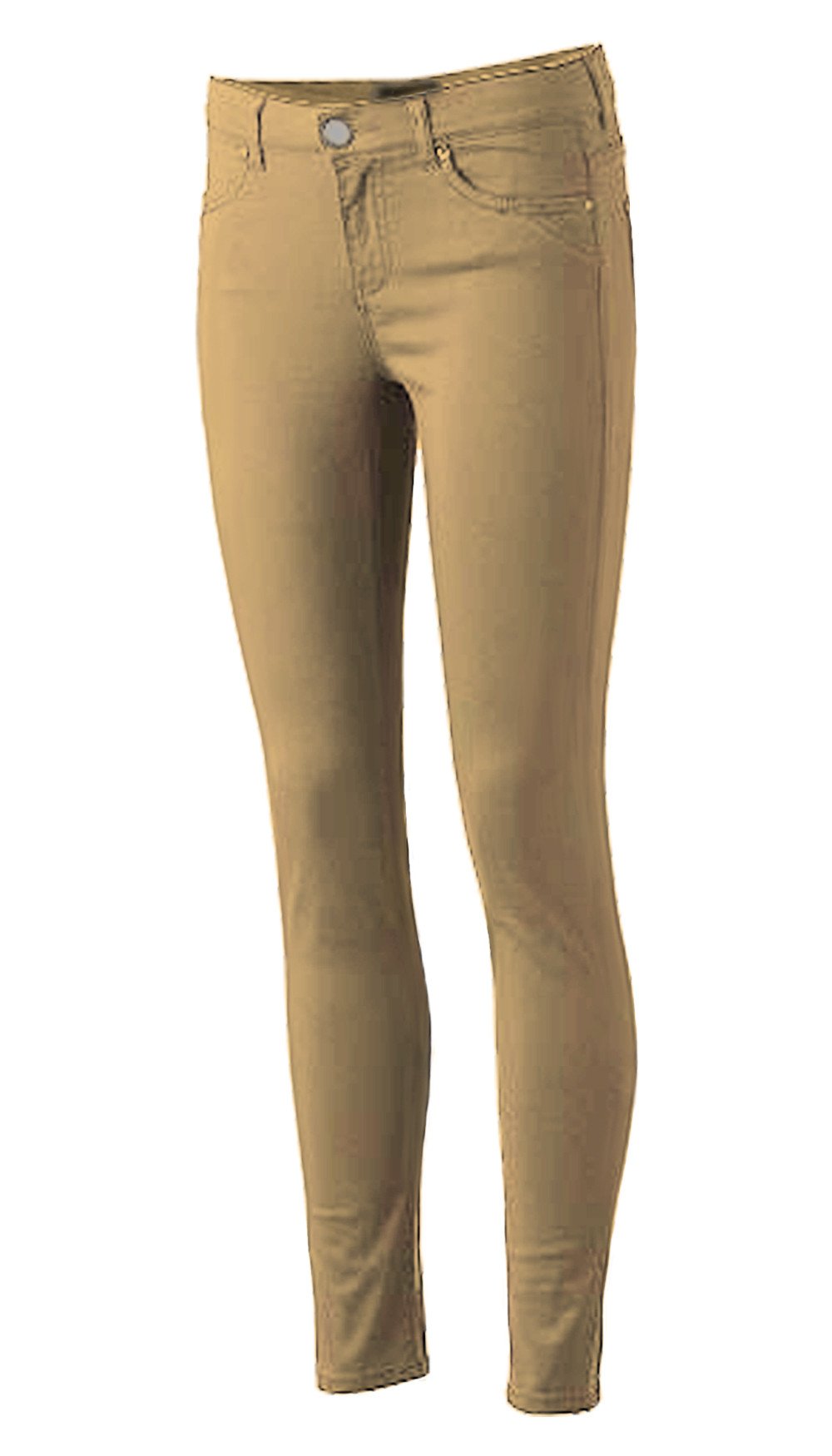 Girls-Stretched-Skinny-Khaki